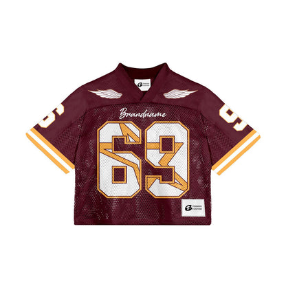 Custom mesh football jersey